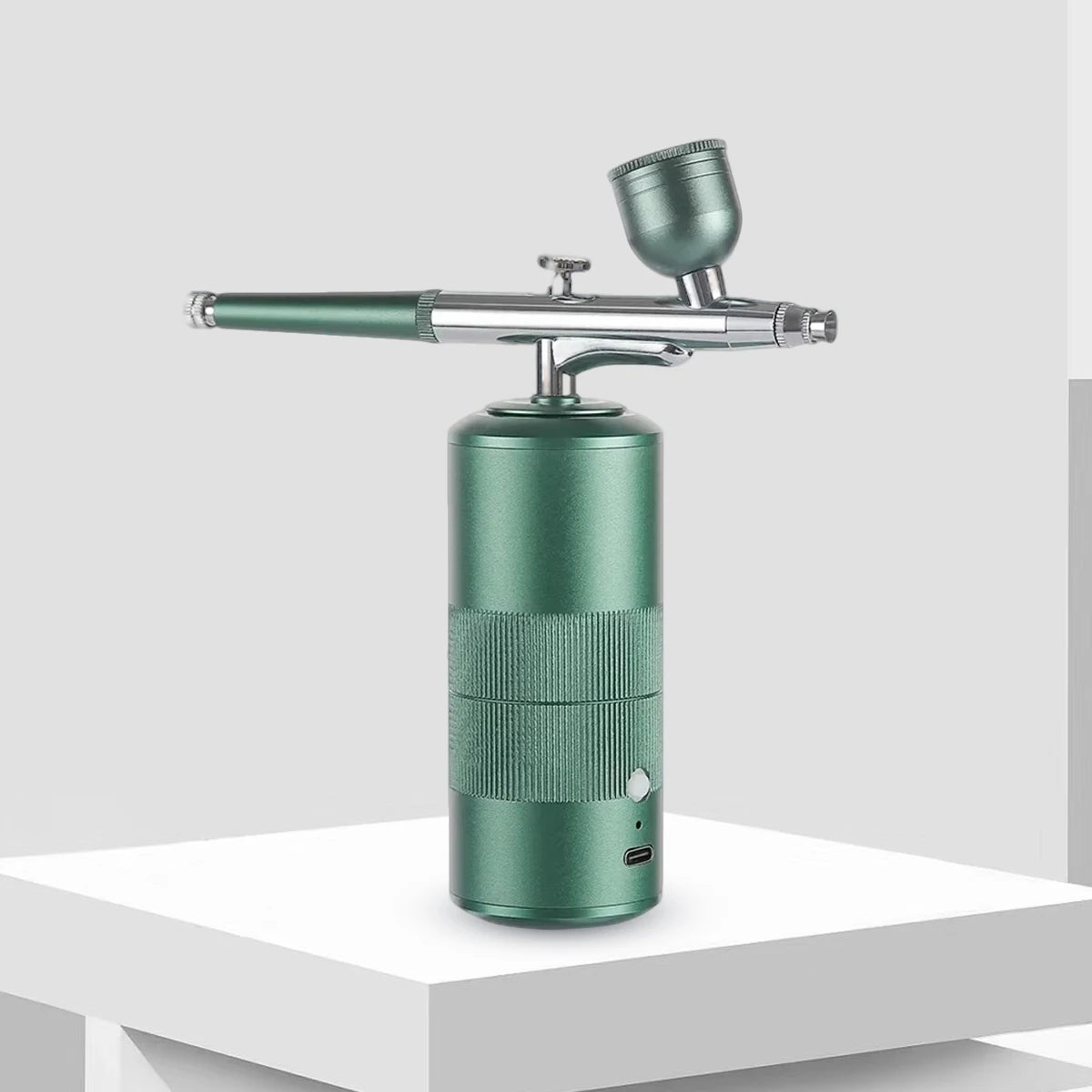 Facial Serum Infusion Spray Gun Home-Use High-Pressure Nano-Nebulizer Rechargeable Portable Oxygen Injection Beauty Device